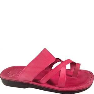 NEW JERUSALEM SANDALS the good shepherd slide sandal in pink